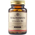 SOLGAR MAGNESIUM WITH VITAMIN B6 100CAPS