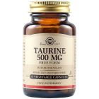 SOLGAR TAURINE 500MG VEGICAPS 50S