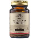 SOLGAR VIT A 5000 IU DRY TABS 100S