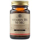 SOLGAR VIT B-6 50MG TABS 100S