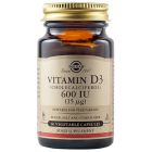 Solgar Vitamin D3 600iu 60 φυτικές κάψουλες