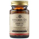 SOLGAR VIT D-3 4000IU 100MG 60CAPS