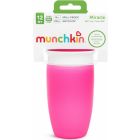 Munchkin Miracle 360° Sippy Cup Παιδικό Κύπελλο (12m+) 296ml - Ροζ