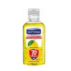 Septona Αντισηπτικό Gel Καθαρισμού Χεριών με Άρωμα Λεμόνι & 70% Αιθυλική Αλκοόλη 80ml