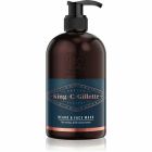 Gillette King C Beard & Face Wash Gel Ανδρικό Gel Καθαρισμού για τα Γένια & το Πρόσωπο με Νερό Καρύδας 350ml