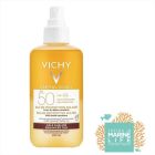 Vichy Capital Soleil Αντηλιακό Νερό Water Spray SPF50 για Λαμπερό Μαύρισμα 200ml