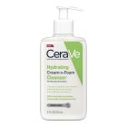 CeraVe Hydrating Cream-to-Foam Cleanser Ντεμακιγιάζ και Καθαριστικό Προσώπου που Αφρίζει με Υαλουρονικό Οξύ 236ml 