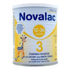 Novalac No3 Ρόφημα Γάλακτος σε Σκόνη για Παιδιά Mετά τον 1ο Χρόνο Χωρίς Ζάχαρη 400gr