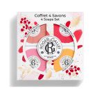 Roger&Gallet Promo Wellbeing Soaps Collection με Fleur de Figuier Σαπούνι 50g, Gingembre Rouge Σαπούνι 50g, Bois d'Orange Σαπούνι 50g & Rose Σαπούνι 50g