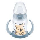 Nuk First Choice Plus Winnie the Pooh Εκπαιδευτικό Πλαστικό Μπιμπερό First Choice 6-18m 150ml