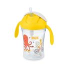 Nuk Παιδικό Ποτηράκι με Λαβές και Καλαμάκι "Motion Cup" για 8m+ 230ml