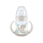 Nuk First Choise Learner Bottle Lion King Εκπαιδευτικό Μπιμπερό με Ρύγχος Σιλικόνης με 2 Λαβές 6-18 Μηνών, 150ml