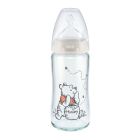  Nuk Μπιμπερό First Choice Plus Winnie για 0-6 μηνών Γκρι 240ml 