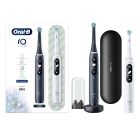 Oral-B IO Series 7 Duo Ηλεκτρική Οδοντόβουρτσα Magnetic Black Onyx & Magnetic White Alabaster 2 τεμάχια