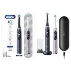 Oral-B IO Series 9 Ηλεκτρική Οδοντόβουρτσα με Χρονομετρητή, Αισθητήρα Πίεσης και Θήκη Ταξιδίου Duo Black Onyx & Rose Quartz