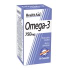 HEALTH AID OMEGA-3 750MG (EPA 425MG, DHA 325MG) 30CAPS