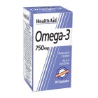 HEALTH AID OMEGA-3 750MG (EPA 425MG, DHA 325MG) 30CAPS