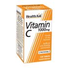 Health Aid Vitamin C 1000mg Μασώμενες Ταμπλέτες Βιταμίνης C με Αγριοτριανταφυλλιά & Ασερόλα 100tabs