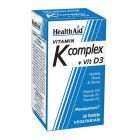 Health Aid Vitamin K Complex & Vit D3, 30tabs