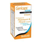 Health Aid Gericaps Active Πολυβιταμίνες & Μέταλλα με Ginseng και Ginkgo Biloba, 30caps 