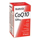 Health Aid CoQ10 120mg Συμπλήρωμα με Συνένζυμο Q10 για Καρδιαγγειακό & Ανοσοποιητικό Σύστημα 30 Κάψουλες
