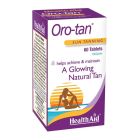 Health Aid Oro-tan Συμπλήρωμα Διατροφής για Λαμπερό & Φυσικό Μαύρισμα 60 tabs