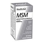 Health Aid MSM 1000mg with Vitamin C, 90 ταμπλέτες