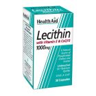 Health Aid Lecithin 1000mg - Co Q10 and Vitamin E 30 κάψουλες