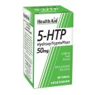 Health Aid TryptoPhan 5-HTP Grifonia Συμπλήρωμα Διατροφής για τη Ρύθμιση της Σεροτονίνης & της Καλής Διάθεσης, 60 tabs