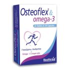 Health Aid Osteoflex & Omega 3 Dual Pack Συμπλήρωμα Διατροφής Ευκίνητες Αρθρώσεις & Υγιές Κυκλοφοριακό 30 κάψουλες & 30 ταμπλέτες