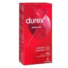 Durex Sensitive Προφυλακτικά Λεπτά για Μεγαλύτερη Ευαισθησία 6τεμ