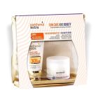 Medisei Panthenol Extra Sun Care and Beauty Set Sun Care Diaphanous SPF30 50ml & Δώρο Panthenol Extra Face And Eye Cream 50ml
