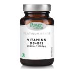 Power Health Platinum Range Vitamins D3 & B12 2500iu/1000mg 30caps