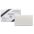 Apivita Natural Soap with Jasmine Φυσικό Σαπούνι με Γιασεμί για την υγεινή της επιδερμίδας, Μπάρα σαπουνιού 125gr