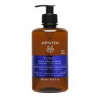 Apivita Men's Tonic Σαμπουάν Τριχόπτωσης με Hippophae Tc & Δεντρολίβανο, 500ml