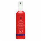 Apivita Bee Sun Safe Hydra Melting Ultra Light Face & Body Spray Ενυδατικό Αντιηλιακό Προσώπου Σώματος με Θαλάσσια Φύκη & Πρόπολη SPF50, 200ml