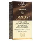 Apivita My Color Elixir 8.3 Ξανθό Ανοιχτό Χρυσό Κρέμα Βαφή Σε Σωληνάριο 50ml & Ενεργοποιητής Χρώματος 75ml