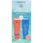 Apivita Promo Pack Bee Sun Safe Beach Essentials Hydra Fresh Face & Body Milk 100ml & After Sun Cool & Sooth Face & Body Gel Cream 100ml