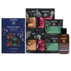APIVITA Promo Bee Party-Ready με Face Scrub Apricot 2x8ml, Face Mask Pomegranate 2x8ml, Eye Mask Ginkgo Biloba 2x2ml & Cleansing Foam 75ml