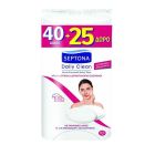 Septona Daily Clean Δίσκοι Ντεμακιγιάζ 40+25 Δώρο Οβάλ Διπλής Όψης με Ραμμένες Άκρες 65 Τεμάχια 
