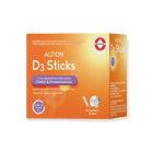 Vianex Altion D3 Sticks Συμπλήρωμα Διατροφής με Βιταμίνη D3 2000iu Γεύση Πορτοκάλι 30 Φακελίσκοι