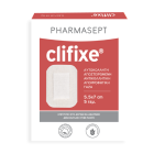 Pharmasept Clifixe Αυτοκόλλητη Αποστειρωμένη Αντικολλητική Γάζα από 100% Βαμβάκι 5,5 x 7 cm 5τεμ