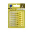 Intermed Mini Ergonomic Μεσοδόντια Βουρτσάκια με Λαβή 0.7mm Κίτρινα 8τμχ 