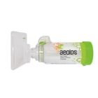 Aeolos Αεροθάλαμος Εισπνοών Παιδικός 1-6 ετών (Μάσκα + Επιστόμιο) 1τμχ 