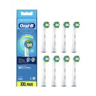 Oral-b Precision CleanMaximizer White XXL Pack Ανταλλακτικές Κεφαλές για Ηλεκτρική Οδοντόβουρτσα 8 τεμάχια 