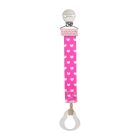 Chicco Pacifier Fashion Clip Κλιπ Πιπίλας σε Ροζ Χρώμα, 1 τεμάχιο