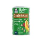 Gerber Organic Grain & Grow Μπουκίτσες Δημητριακών Με Μπανάνα & Σμέουρο 10m+ 35gr