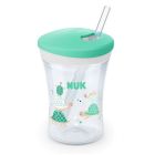 NUK ACTION CUP 12m+ ΕΚΠΑΙΔΕΥΤΙΚΟ ΚΥΠΕΛΛΟ ΜΕ ΚΑΛΑΜΑΚΙ 230ml
