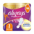 Always Platinum Normal Σερβιέτες (Μέγεθος 1) 16τεμάχια 
