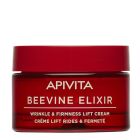 Apivita Beevine Elixir Wrinkle & Firmness Lift Cream Rich Αντιρυτιδική Κρέμα Ημέρας Πλούσιας Υφής για Σύσφιξη & Lifting 50ml